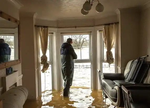 water damage restoration service Ossian
